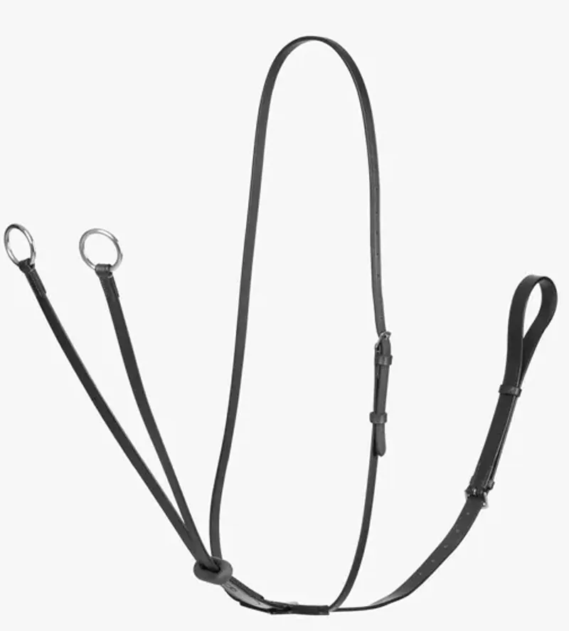 LeMieux Arika Running Martingale Black/Silver